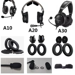 Ear Pads for Bose A10 A20 A30 Aviation Headset Replacement high quality Earmuffs Ear pillows Ear covers Mic foam