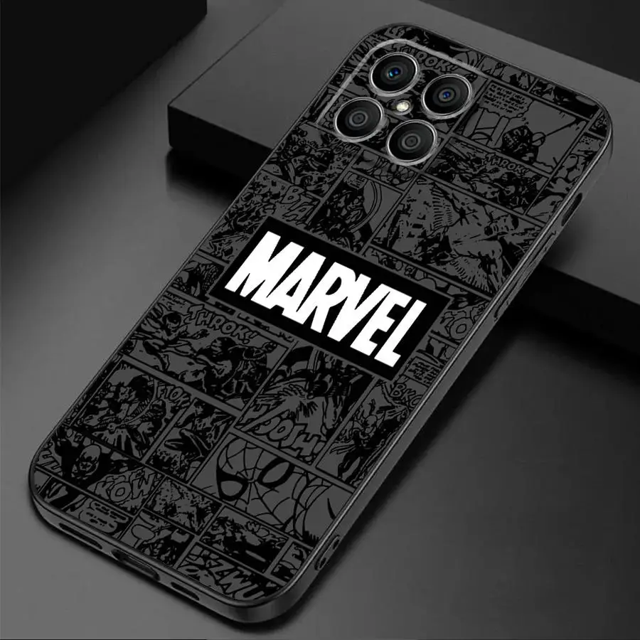 Marvel Venom Hero Phone Case for Honor X9a 5G 90 X8 4G X8a X7b X9b 5G X8b 70 X6 8X Magic5 Lite Silicone Cover