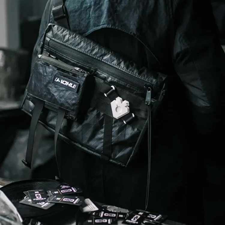 BOLTBOAT Mont Blanc Tactical Messenger Bag  Single-Shoulder EDC Pack with Modular MOLLE System & 3-Point Stabilization​
