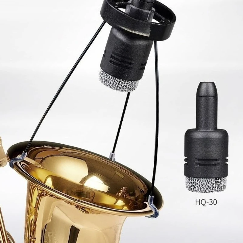 Special wireless microphone for saxophone wind music Outdoor stage performance pickup Dynamic microphone