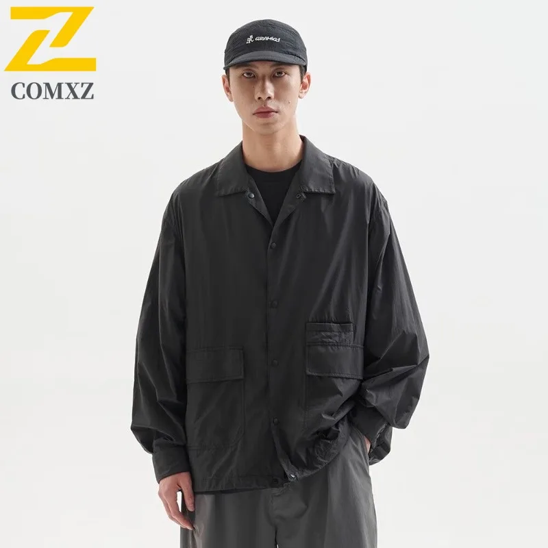 

Men's Baseball Stand Collar Cotton Windbreaker Winter Korean Style Streetwear Coat Windproof Water-Resistant Thickened Outerwear