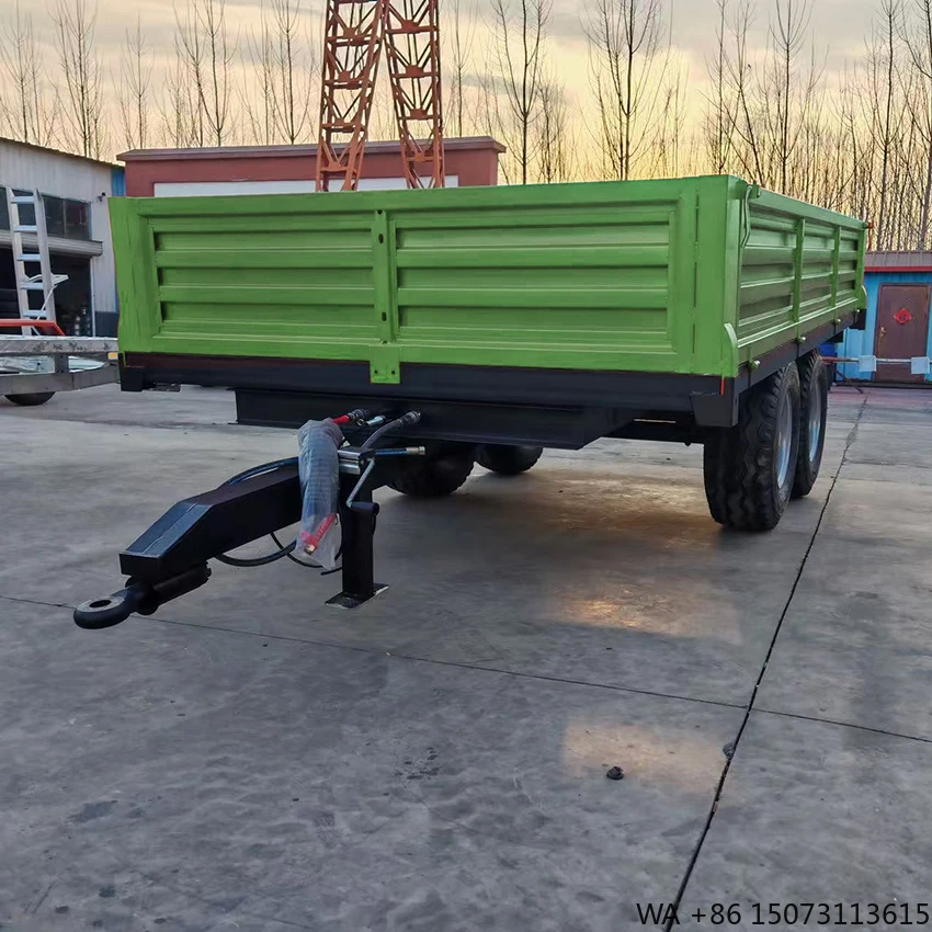 

Горячий продавать гидравлический самосвал с утолщенной стальной рамой для сельскохозяйственного прицепа для высокопродукционного транспорта в саду