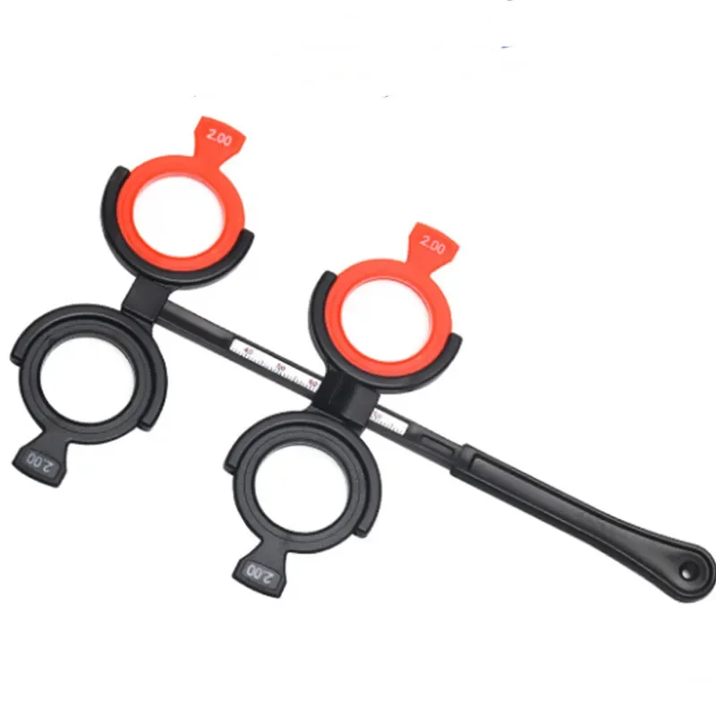 A A Insert Flip Beat Double-sided Mirror Adjustable Pupil Distance Change Lens Butterfly Mirror Amblyopia Vision