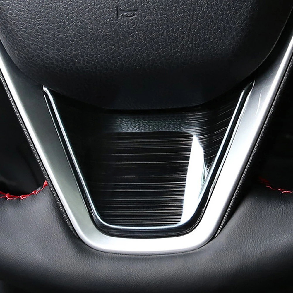 Отделка рулевого колеса из углеродного волокна для Toyota Camry V70 70 2018 2019 2020 2021 2022 аксессуары для украшения Sport Se