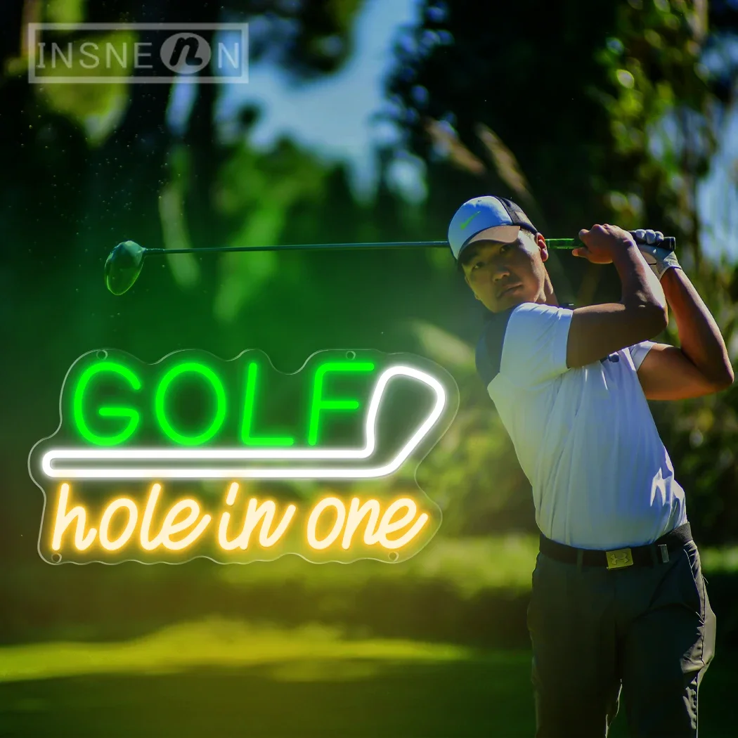 

Golf neon sign LED neon light for golf course gym golf club wall decoration light for sports lovers man cave neon light