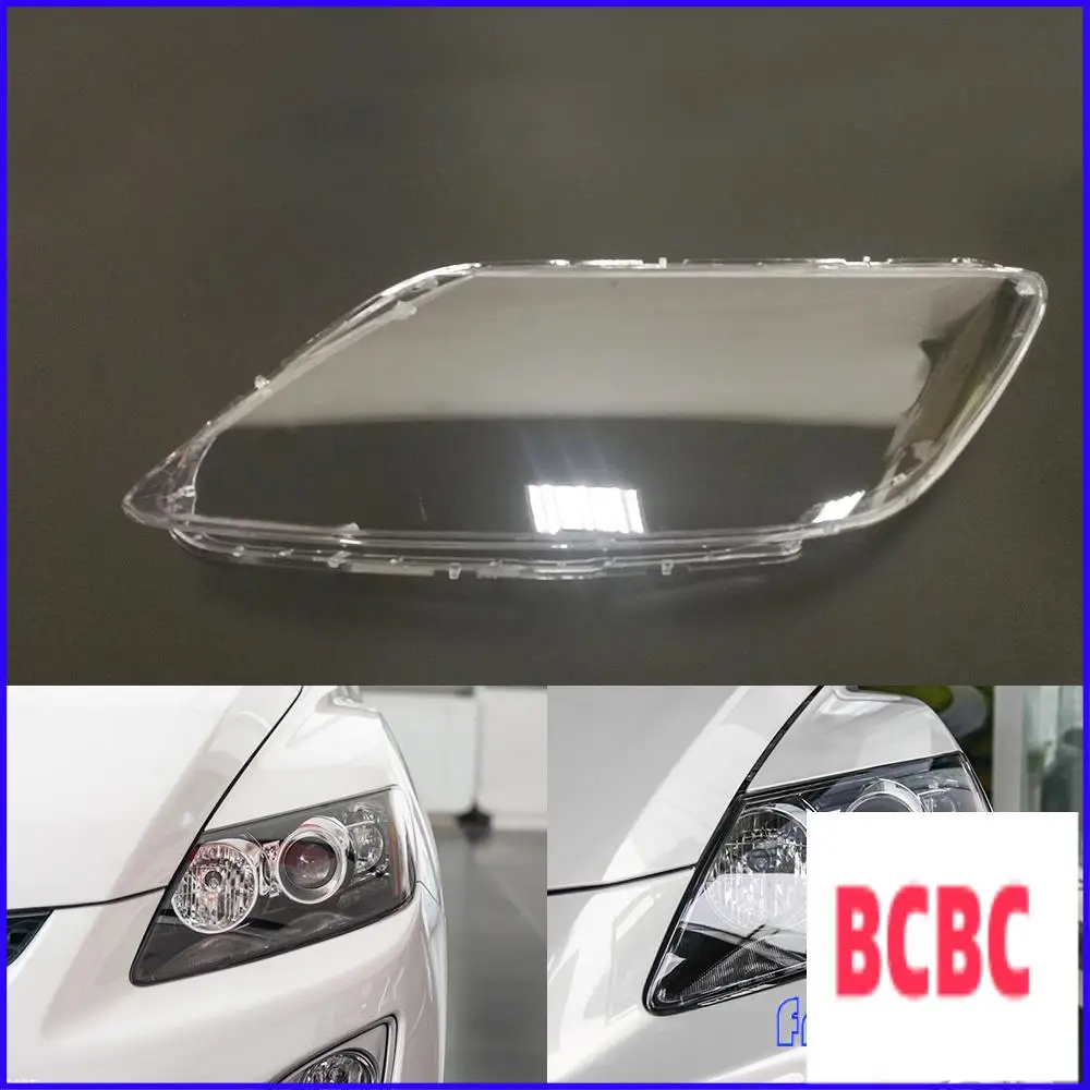BB-สําหรับ MAZDA CX7 CX-7 2007-2013 CLEAR ไฟหน้าเลนส์ฝาครอบหลอดไฟ