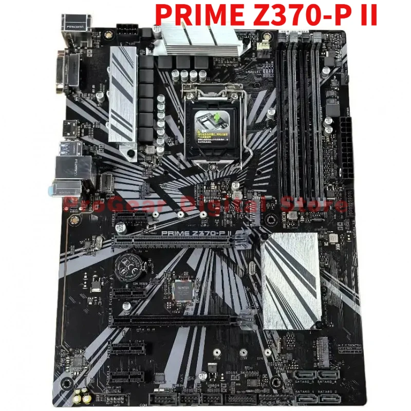 

Материнская плата Asus PRIME Z370-P II LGA1151 DDR4 ATX поддерживает процессоры Intel Core 8-го/9-го поколения