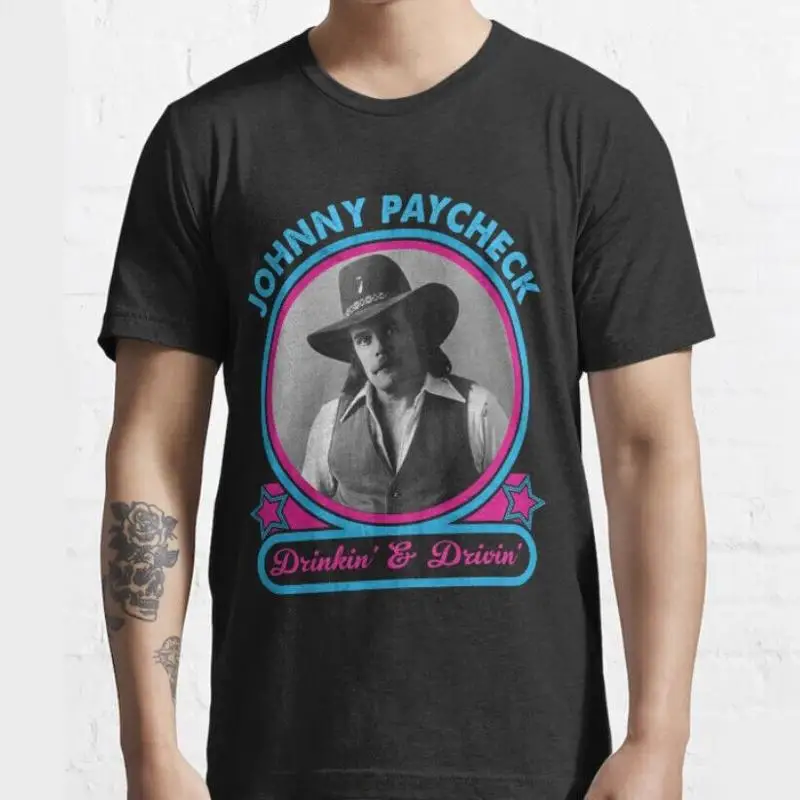 

Retro Jonny Paycheck Art T Shirt All Sizes S 2345Xl