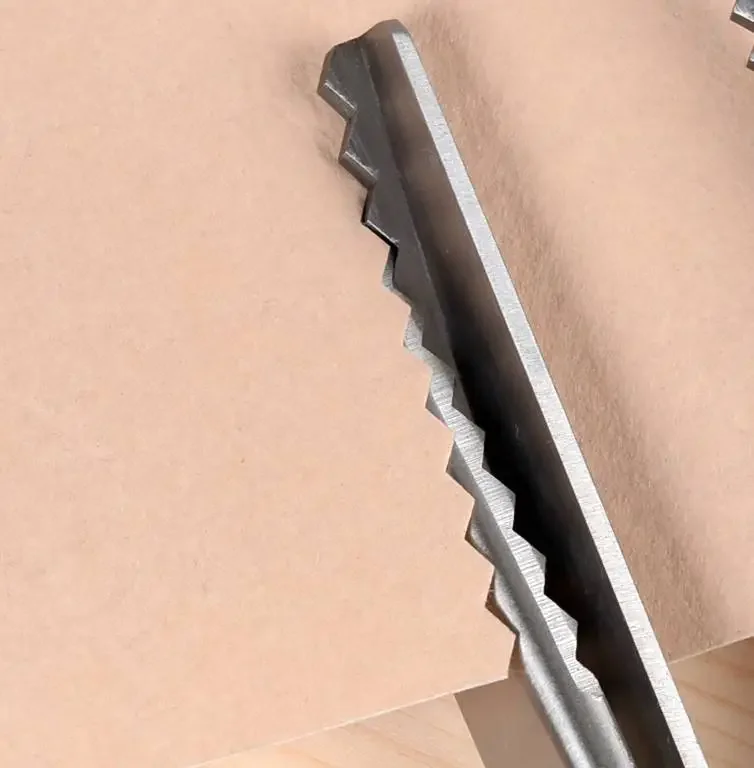 3/5/7mm Kleermakerij Geschulpte Rand Kartelschaar Schaar Clipper Cutter Naaien Professionele Kleermaker Schaar Doek Tailoring