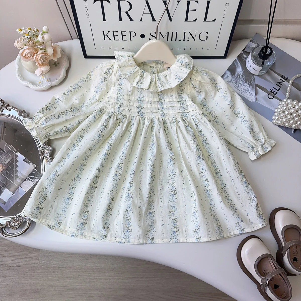 Baby Clothing High End - Gaun Anak Perempuan Musim Panas 2025