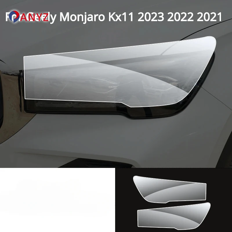 

For Geely Monjaro 2023 Kx11 2021 2022 Car Exterior Accessories Headlight Anti-scratch TPU PPF Protective film Anti-scratch film