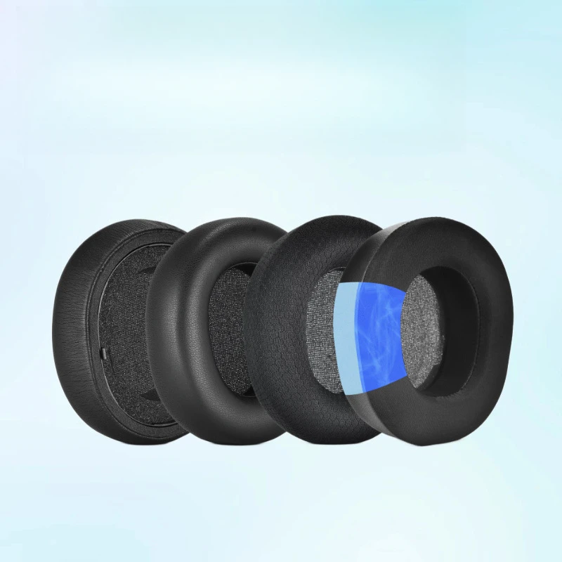 Soft Touch Ear Pads Replacement Cushion Earpads Compatible With SteelSeries Arctis Nova Elite High Res Headset Accessories
