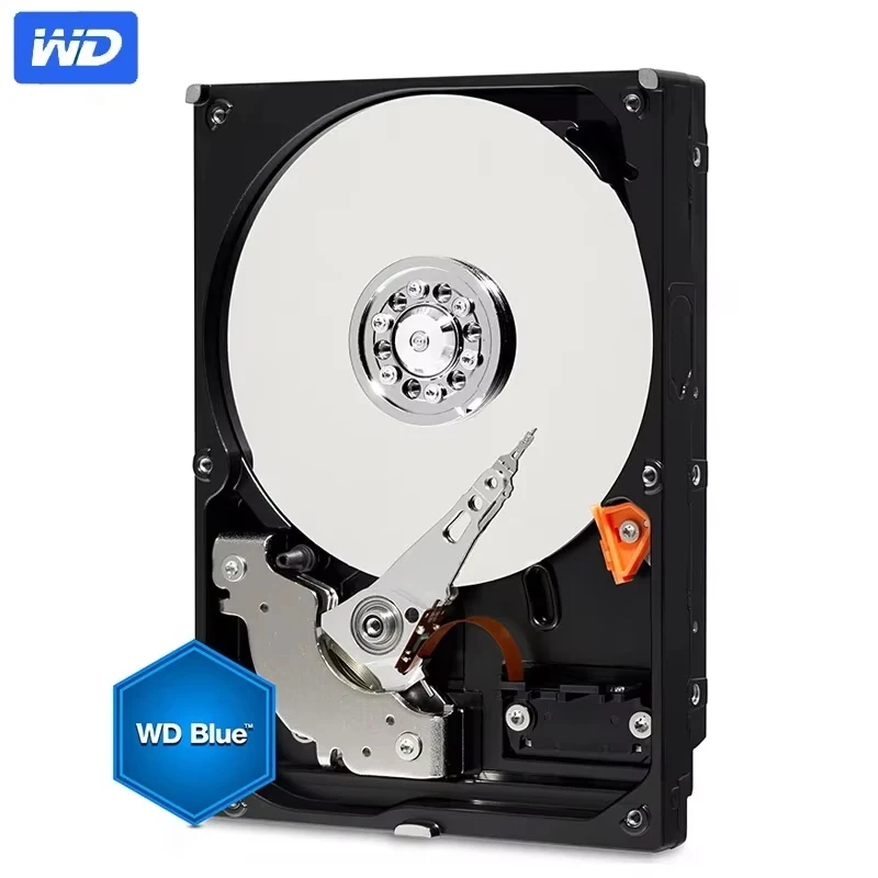 Western Digital WD Blue 6TB (WD60EZAZ) Hard Drive HDD SATA III 6 Gb/s 3.5" Harddisk For Desktop PC Computer