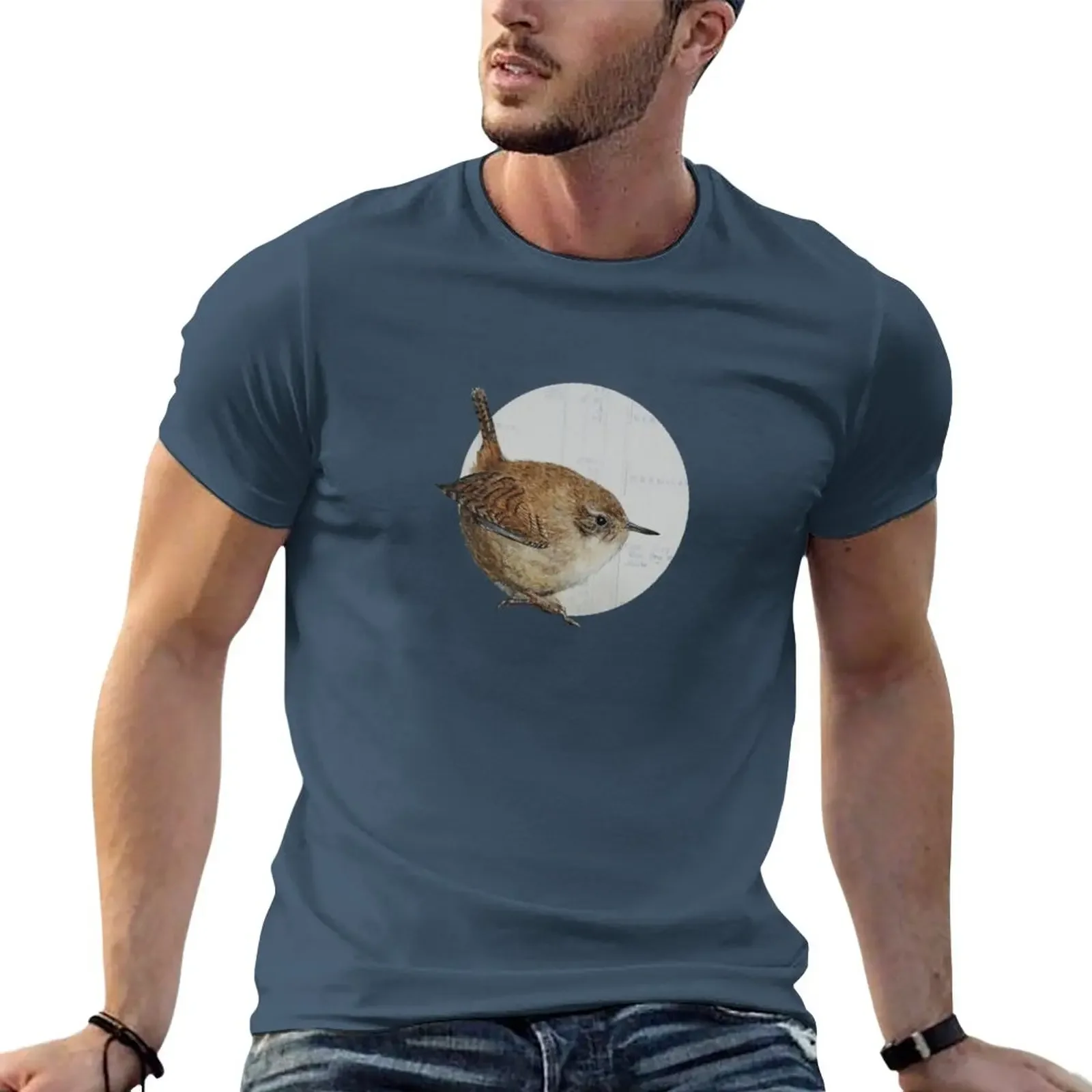 Wren T-Shirt graphics customizeds men clothes