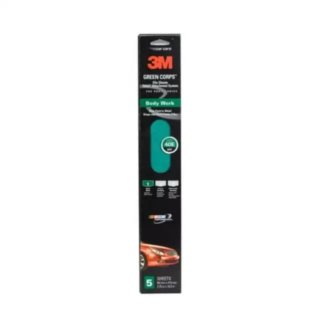 

3m зеленые папки для файлов, 32231, 40 Грит, 2 3/4 дюйма X 16 1/2 дюйма