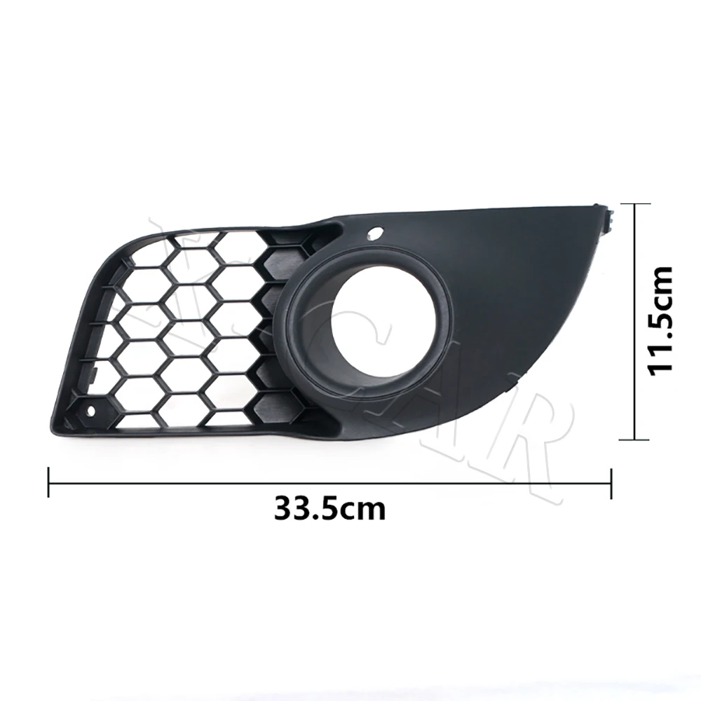 Left Right Grille Fog Light Cover Grille Bezel For Mitsubishi Lancer EX Lancer Sportback Ralliart Sedan SPORTLIMOUSINE For Car