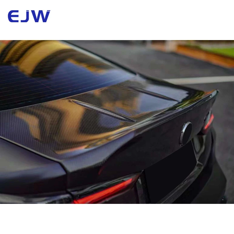 

ДляBMW M3 M4 крышка багажника из углеродного волокна 2021-2023 G80 G82 G83 Высококачественная задняя крышка из углеродного волокна