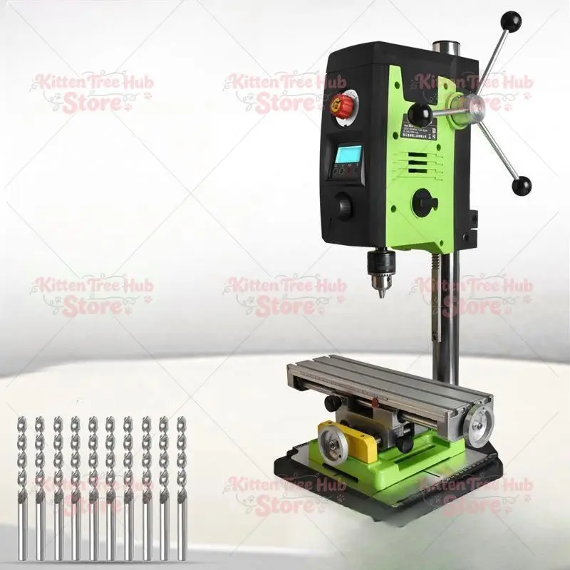 Industrial Laser Bench Drill Press Stand With 4 Inch Cross Bench Pliers Drilling Machine  Mini Bench Drilling Machine