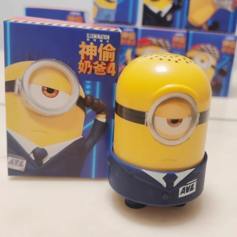 Minion Anime Peripheriegeräte Niedliche Action Anime PVC Figur Modell Kawaii Sammlerpuppen Raumdekoration Spielzeug Kinder Geburtstagsgeschenke