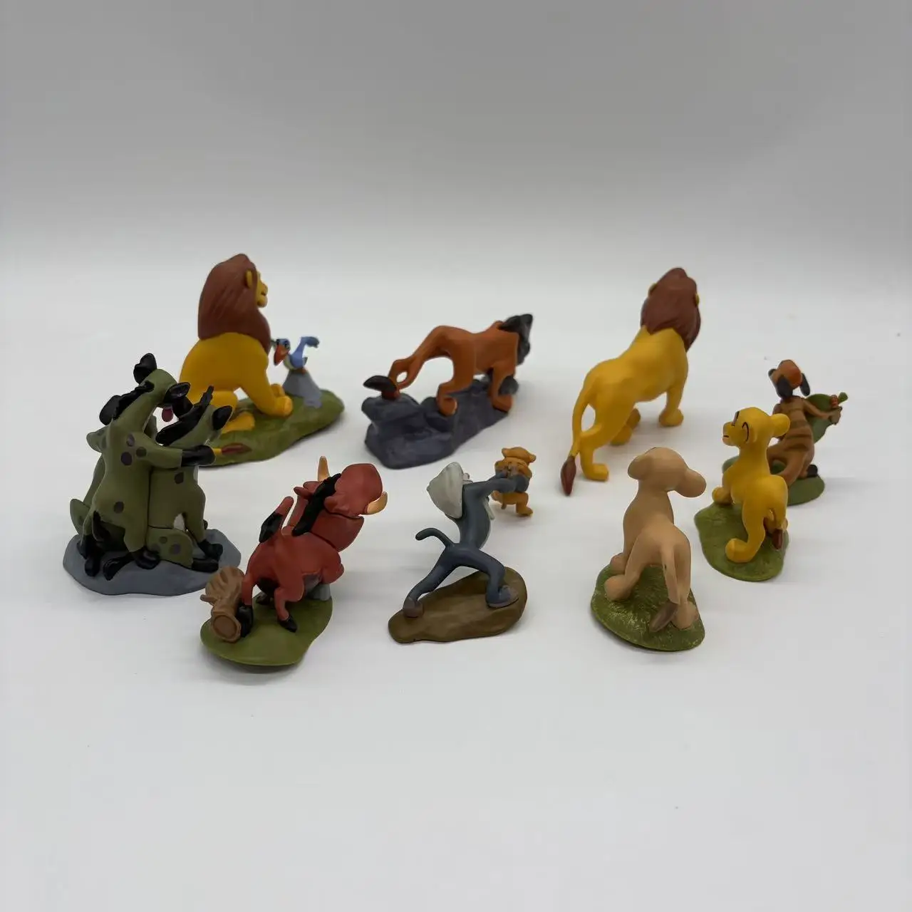 9pcs/set Anime the Lion King Animal PVC Action Figure Collectible Model Toys for Children