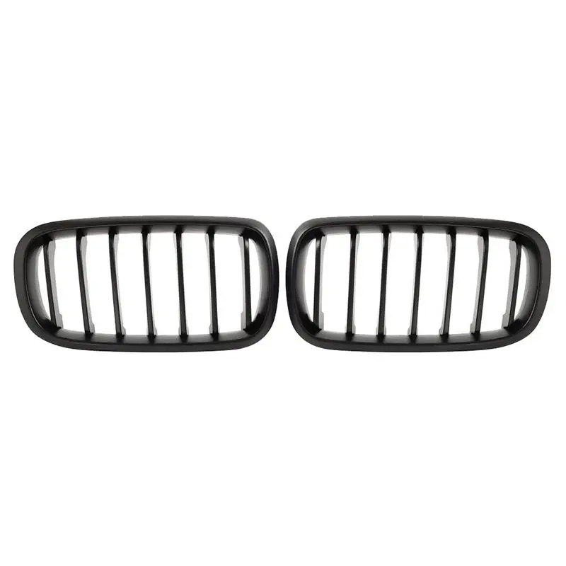 

Решетки радиатора (ноздри) переднего бампера 51712334708 51712334710 для BMW X5 X6 F15 F16 2014-2018, центральная решетка