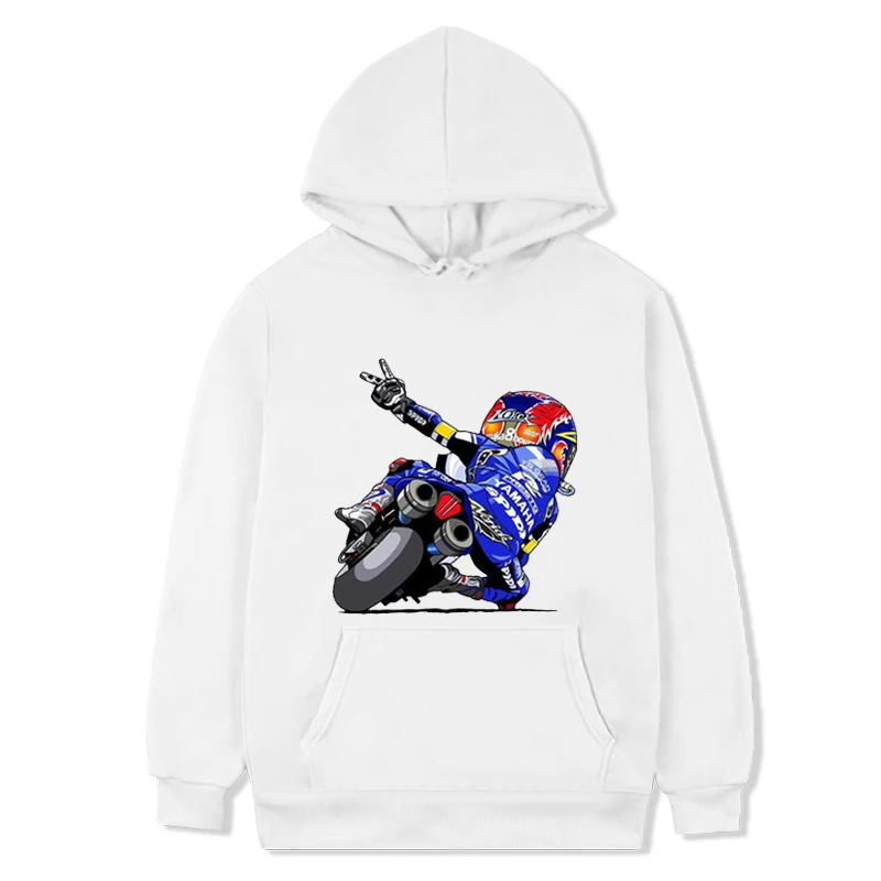 Funny Biv Motorcycle Graphic Hooded Pullover for Men Character Hoodie  Streetwear 6 colors Hoody