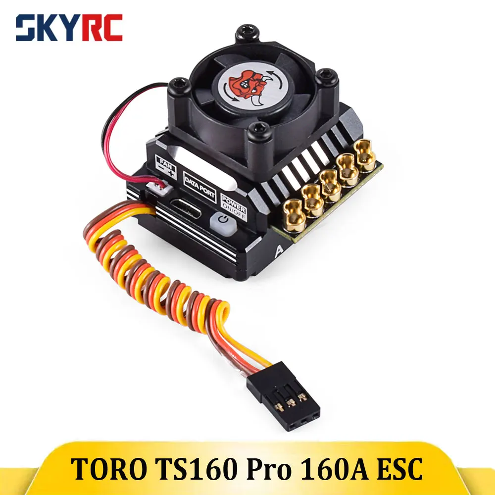 SKYRC TORO TS160 160A Brushless Sensored ESC w/6V/7.4V BEC For 1/10 Touring Car Buggy Crawlers