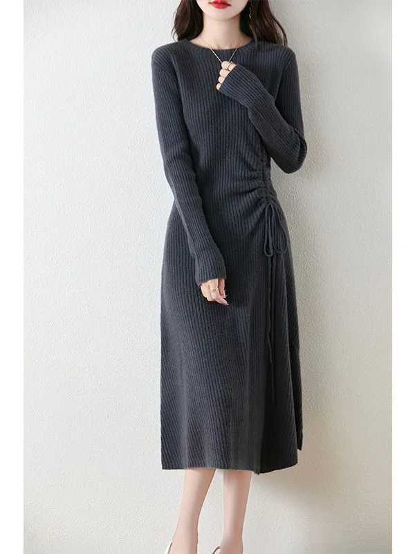 드레스 여성용 드레스 맥시 새틴 스팽글 라인스톤 크루넥 테일드 클럽웨어 센슈얼 밀레니엄 핫걸 나이트클럽 글로시 섹시