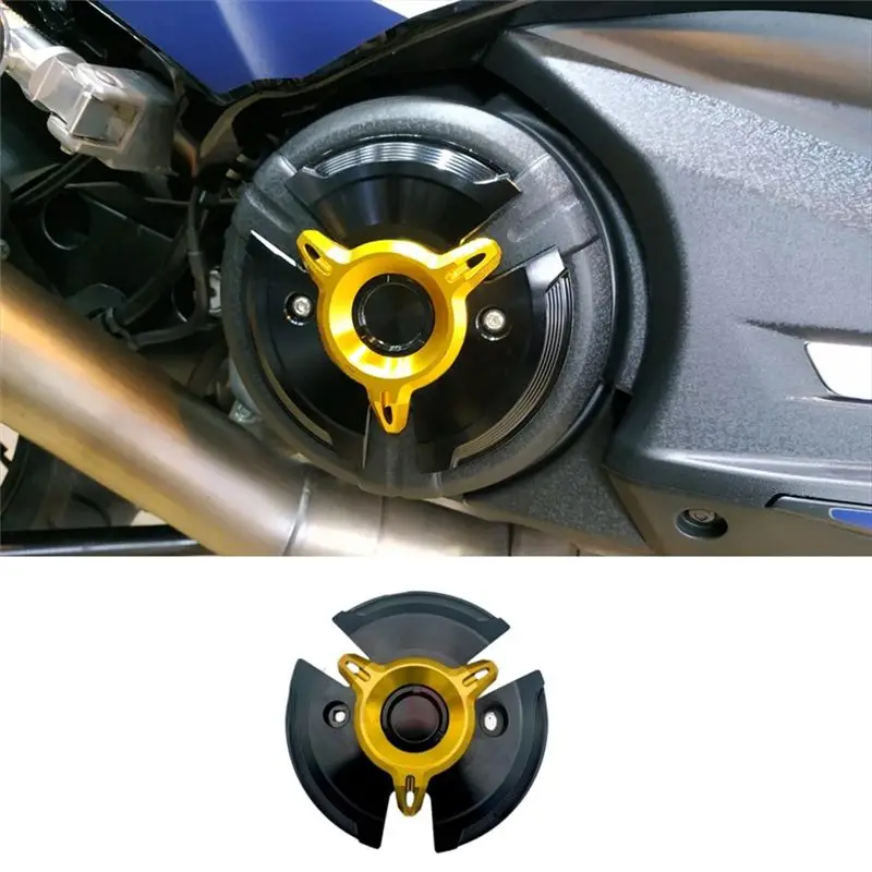 Strange Motorcycle Frame Slider Protector Engine Stator Cover Guard For TMAX530 TMAX560 Gold