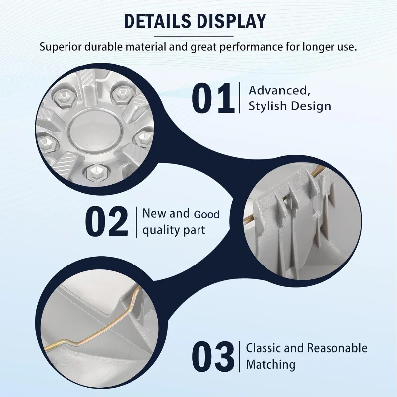 

ABTC-Hub Cap Wheel Cover Accessories 28811FL010 28811FL02A For Subaru Impreza 2017-2023