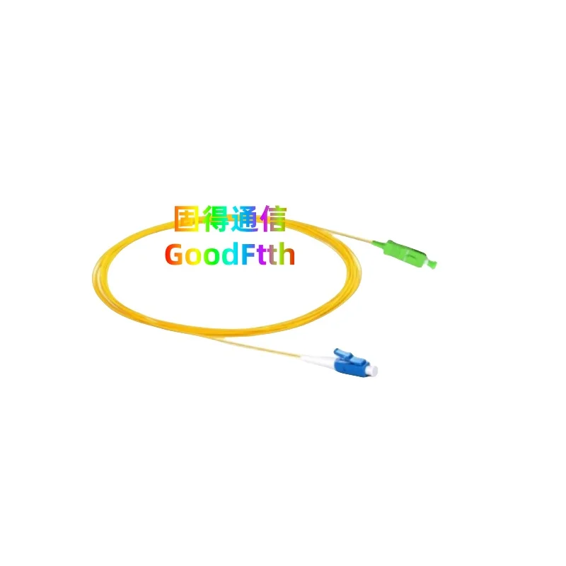 Patch Cord Lead SC/APC to LC/UPC SM 0.9mm Simplex Cable 10PCS/Lot GoodFtth