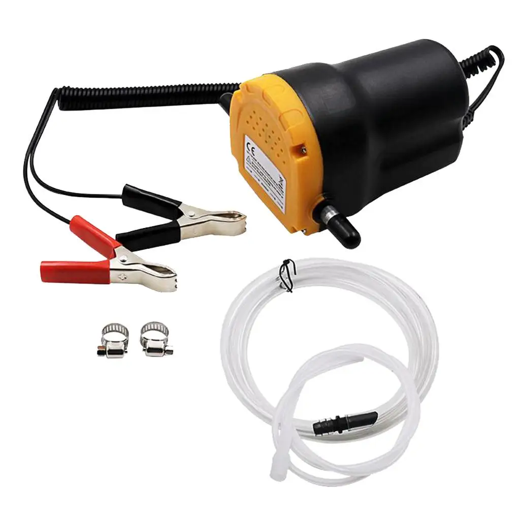 12V Electric Oil Fluid Transfer Extractor Pump Siphon Fuel