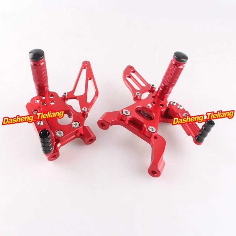 Motorcycles Adjustable Rearset Rear Set Footpegs Foot Rest Peg For Ducati 1199 All Year Spare Parts Pair