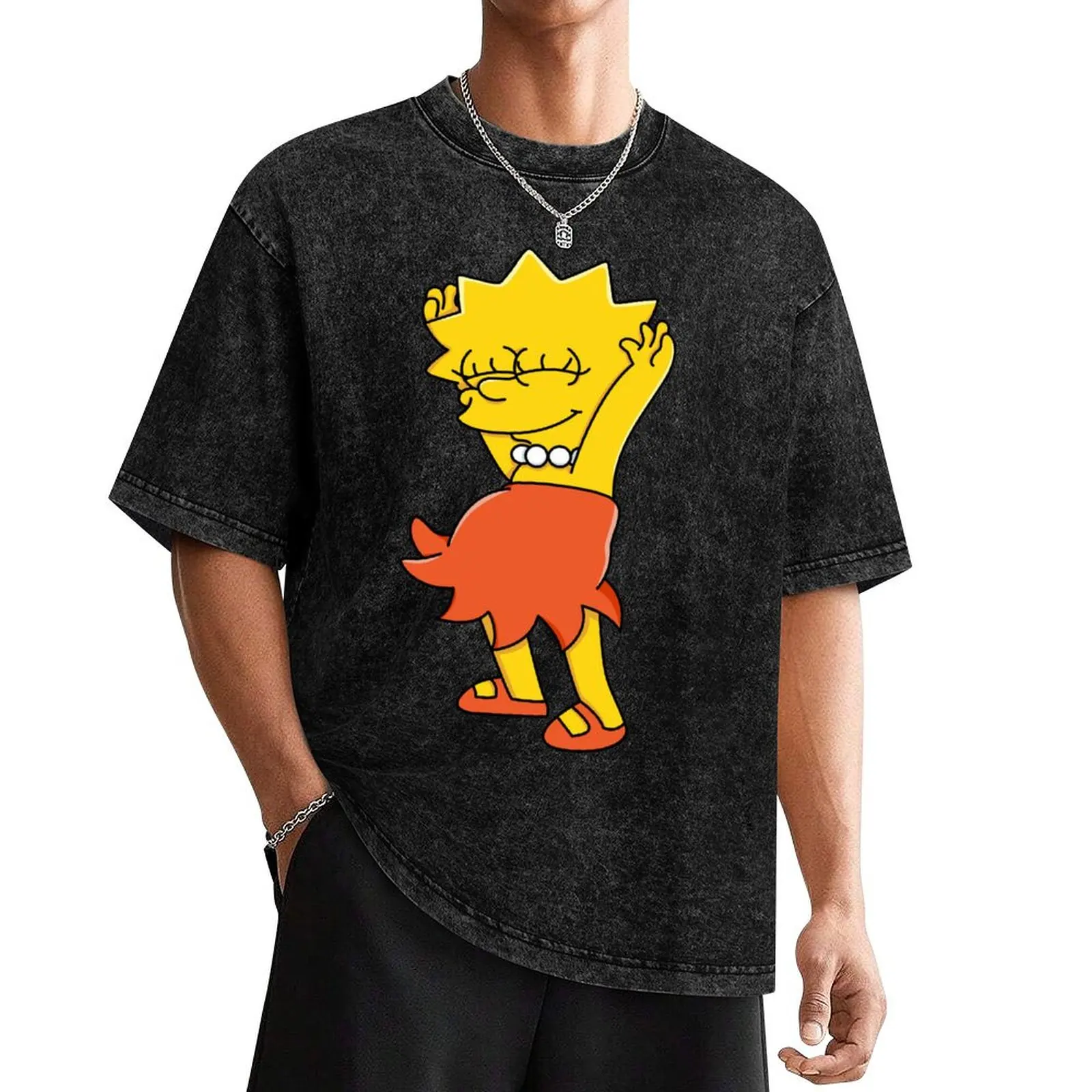 

Lisa T-Shirt summer tops basketball graphic tees Men's clothing