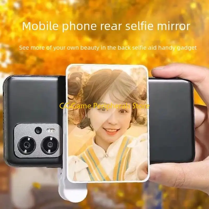 U55B Double Purpose Phone Camera Clip With Selfportrait Glass And Reflective Face For Breathtaking Outdoor Injections