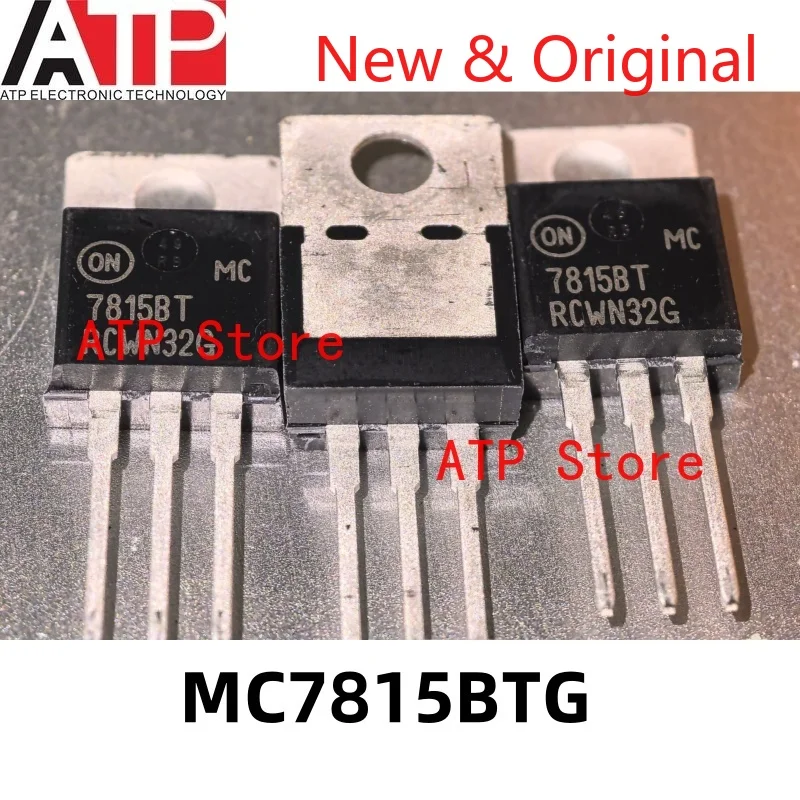 

10PCS MC7815BTG 7815BT TO220 Original spot inventory