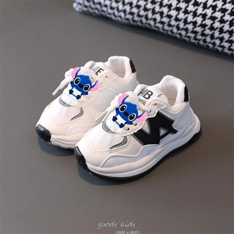 Hot Mickey Minnie Sneakers Baby Shoes Soft Sole Children\'s Shoe for Girl Walking Shoes Boys Board Shoes Girls Shoes Kid Shoes