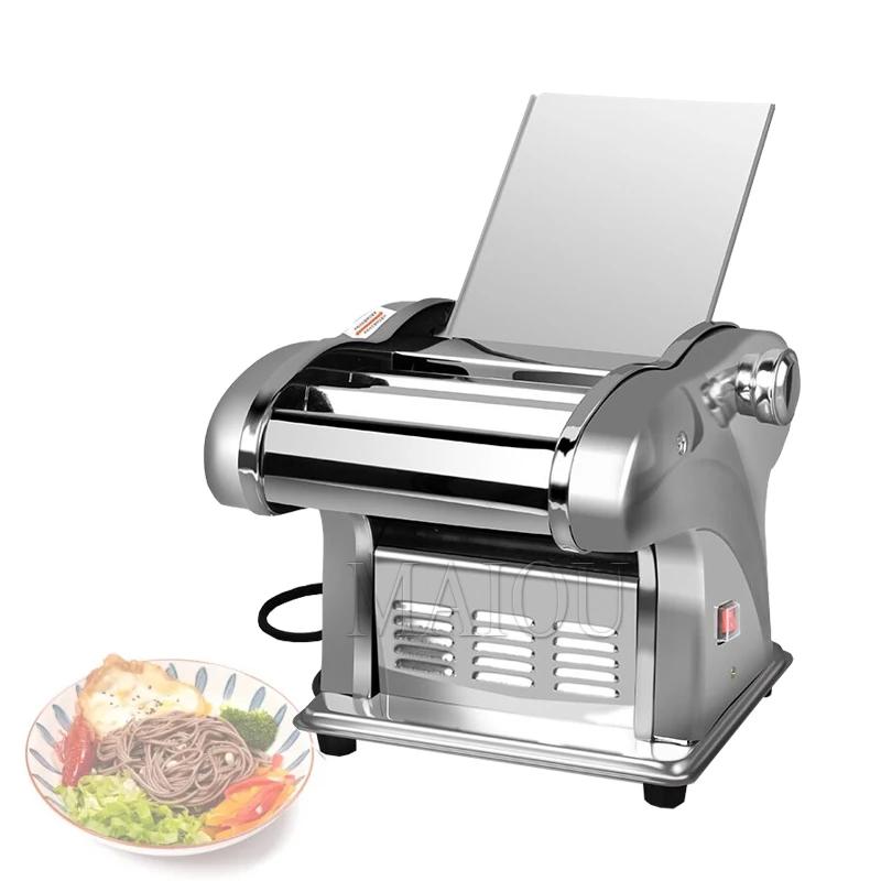 

220V Commercial Kneading Machine Dough Sheeter Electric Pasta Maker Home Doughing Mixer Noodles Press Roller Dumpling Wrappers