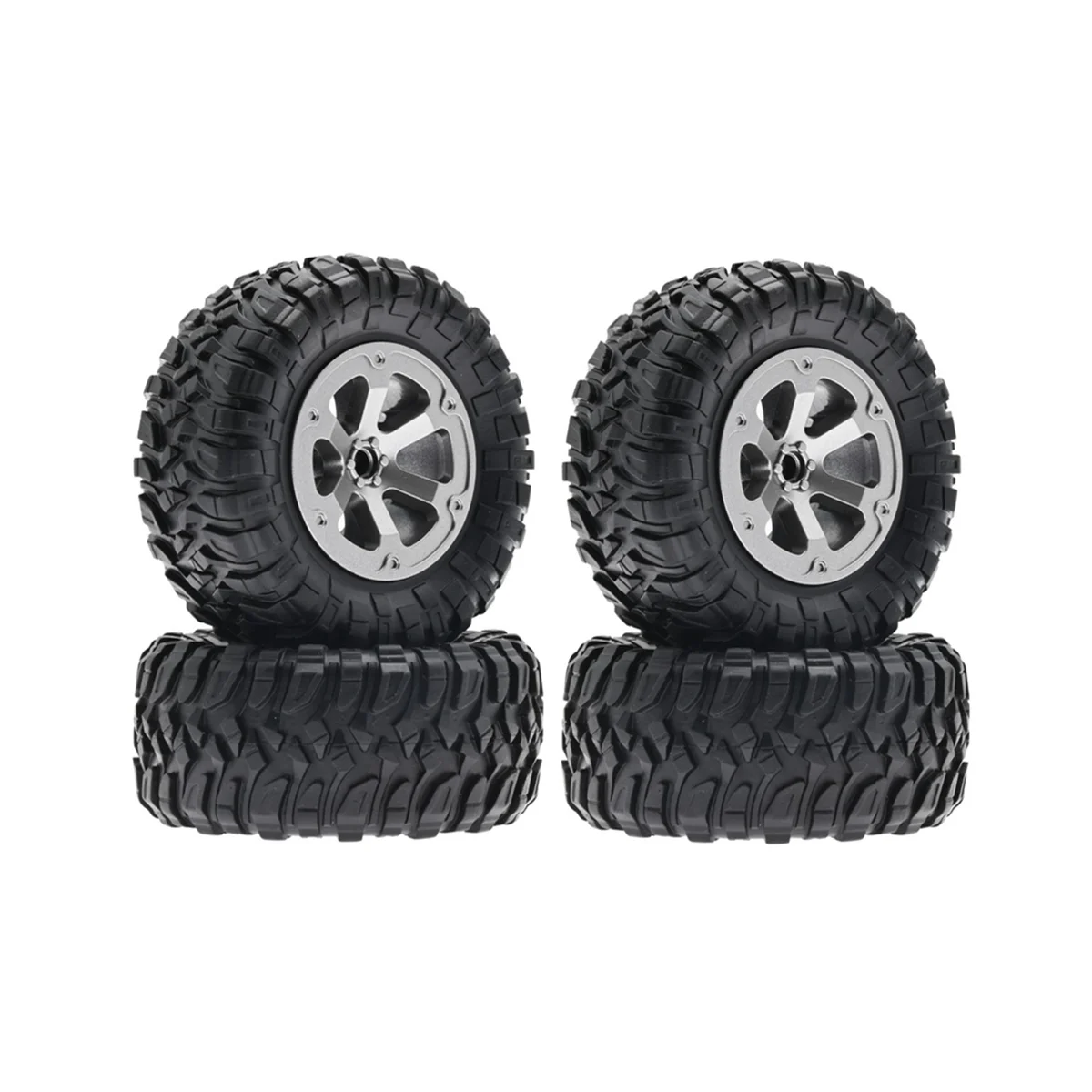 73mm Big Wheel Tire Tyre for WPL C14 C24 B24 B36 MN D90 MN-90 MN99S FY003 FY004 RC Car Upgrade Parts Accessories