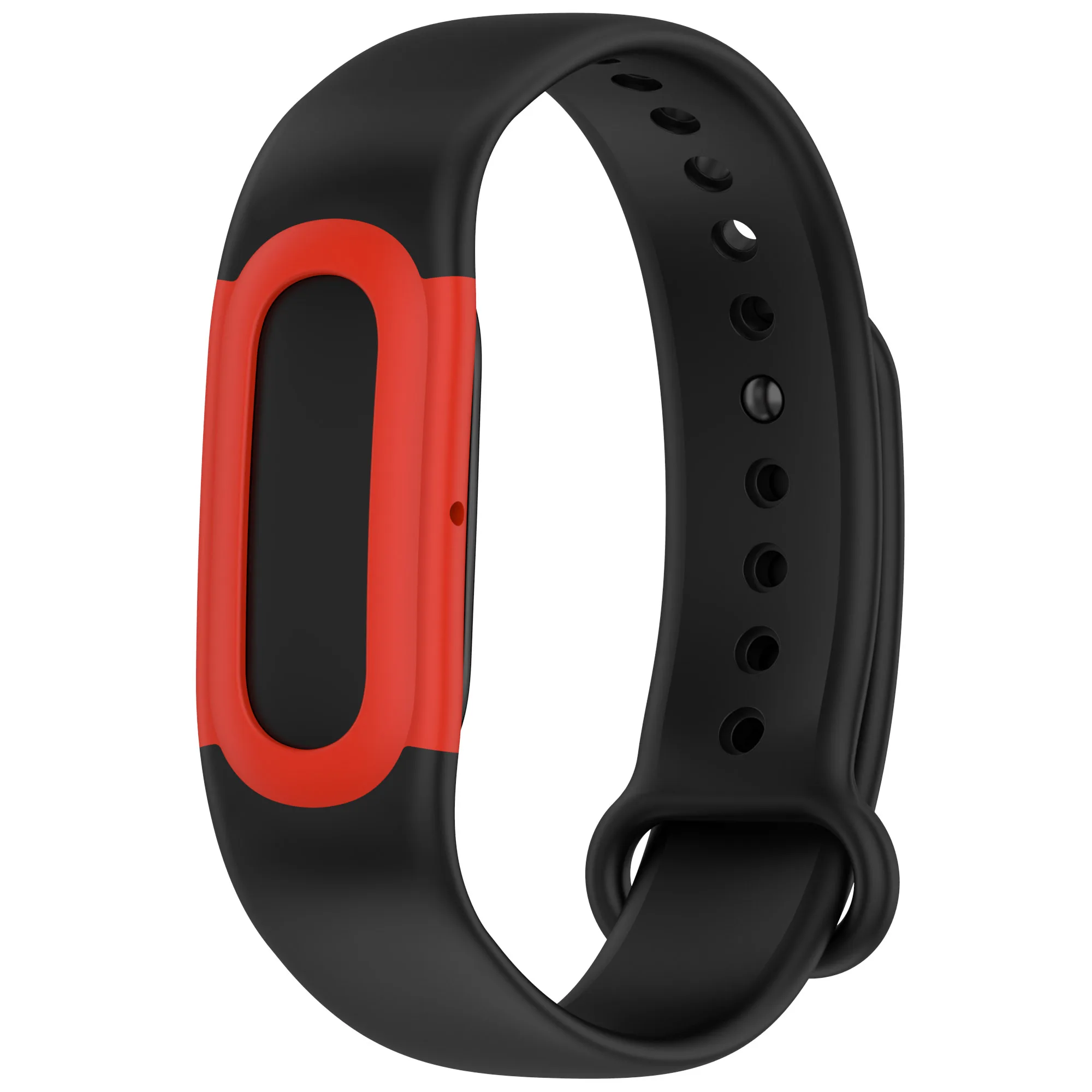 Silikon + Nylon Sportuhrenarmband für Google Fitbit Air Armband Atmungsaktives Band Ersatz-Zubehör – Detail 2