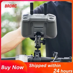 Suporte de bicicleta para controle remoto dji rc 2/rc, suporte para guidão de motocicleta para dji mini 3/4 pro mavic 3/3pro acessórios