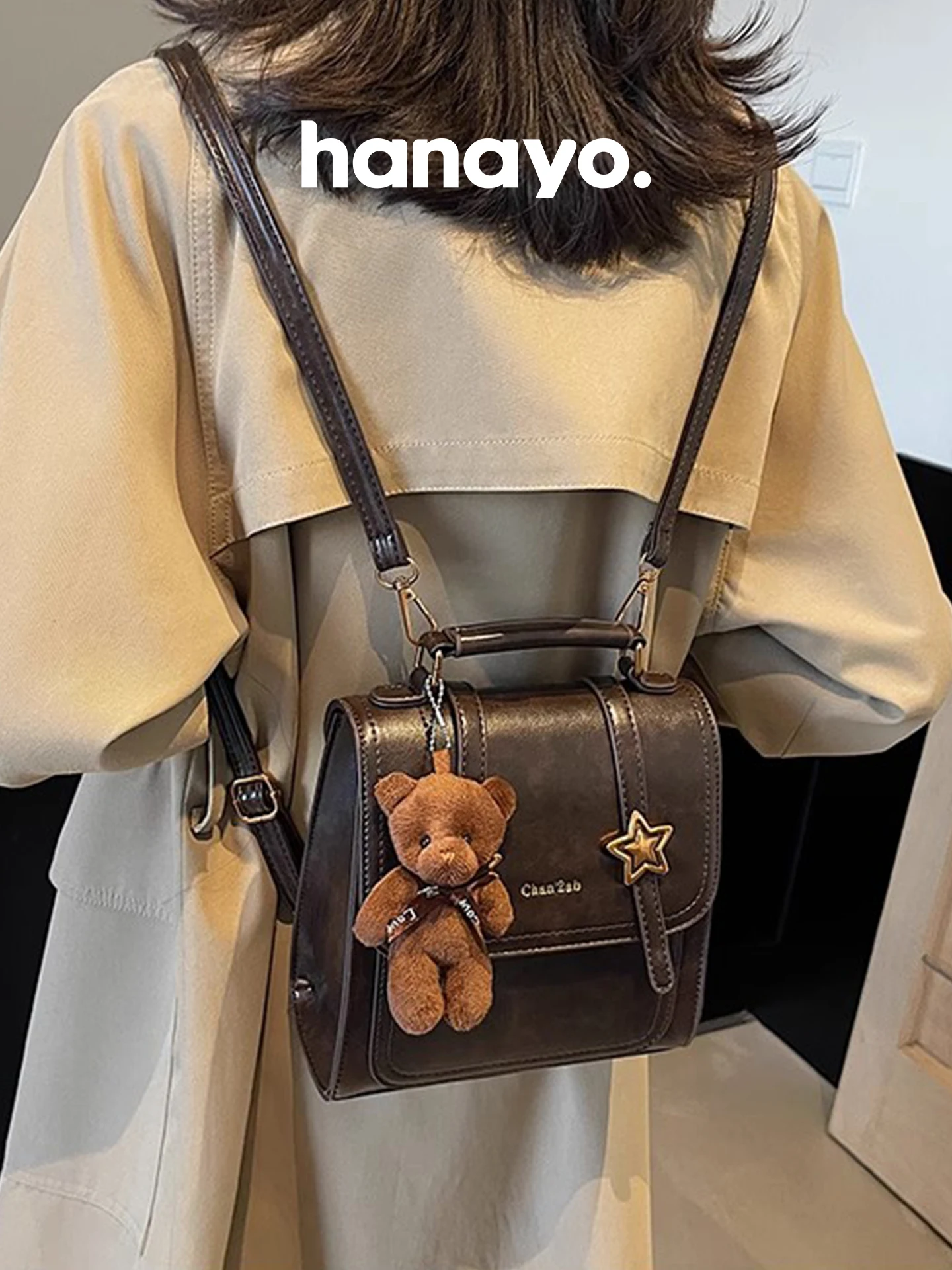 

Женская повседневная универсальная сумка Hanayo: на плечо, через плечо, для города, модная, компактная, модель 2026 года, новинка...