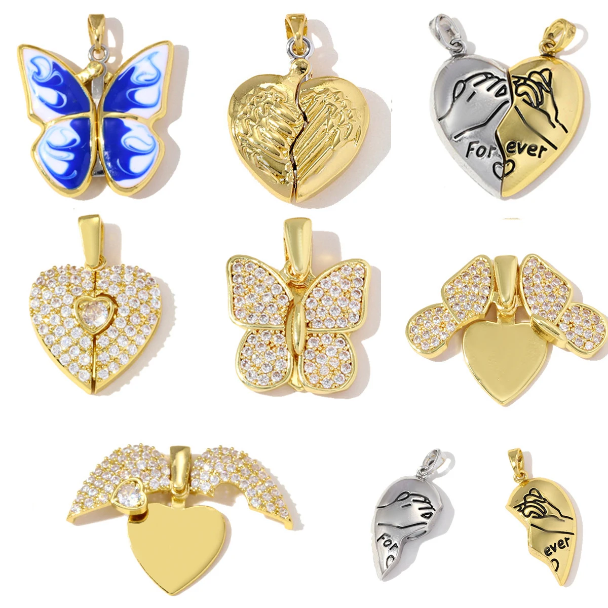 3Pcs/Lot Copper Zir…