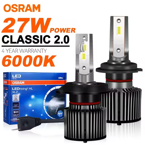 OSRAM Mini H7 H4 H1 Led Car Headlight Bulbs 9005 9006 HB4 HB3 H11 H8 Fog Lights 9012 HIR2 Auto Lamp 6000K White Plug and Play
