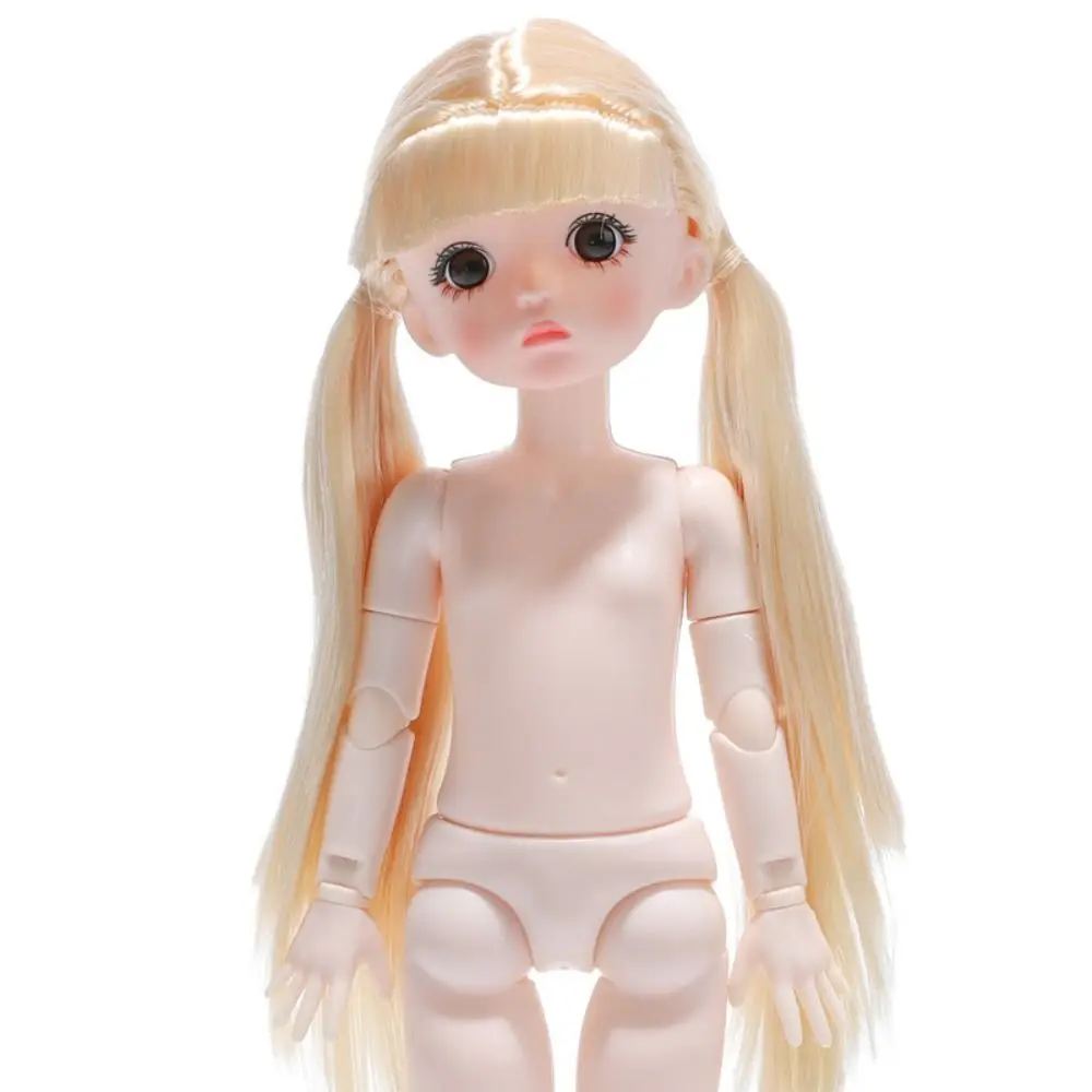 BJD สวย 1/6 BJD Movable Joint ตุ๊กตา Kawaii เคลื่อนย้ายได้ 30 ซม.ชุดตุ๊กตา DIY ของเล่น Nude 22 Ball Jointed ตุ๊กตาเด็ก