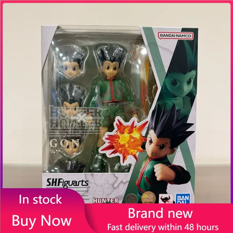 

В наличии: Сборная модель Bandai S.H.Figuarts Hunter × Hunter Гон Фрикс, готовая фигурка аниме-героя, подарок для детей