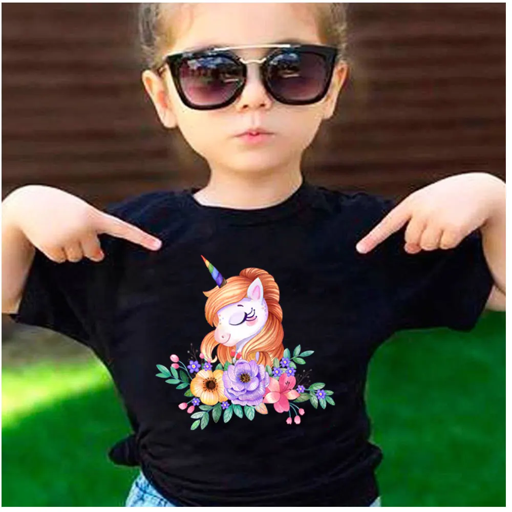 Cute Rainbow Unicorn Patches Animal Patch Iron on Transfer Cartoon Unicorn Stickers for Kids Clothing DIY T-shirt Appliques