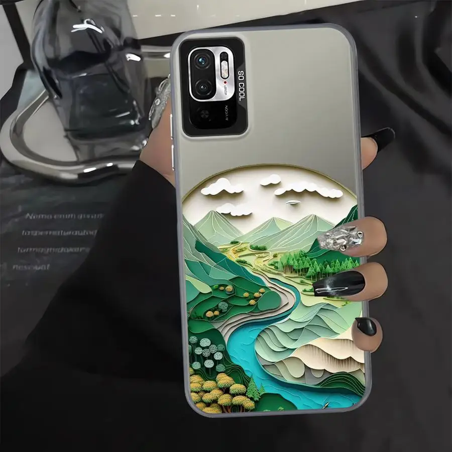 حافظة لهاتف Xiaomi Mi 13T 11 Lite 12T Pro من Summer Sky Suspension #4