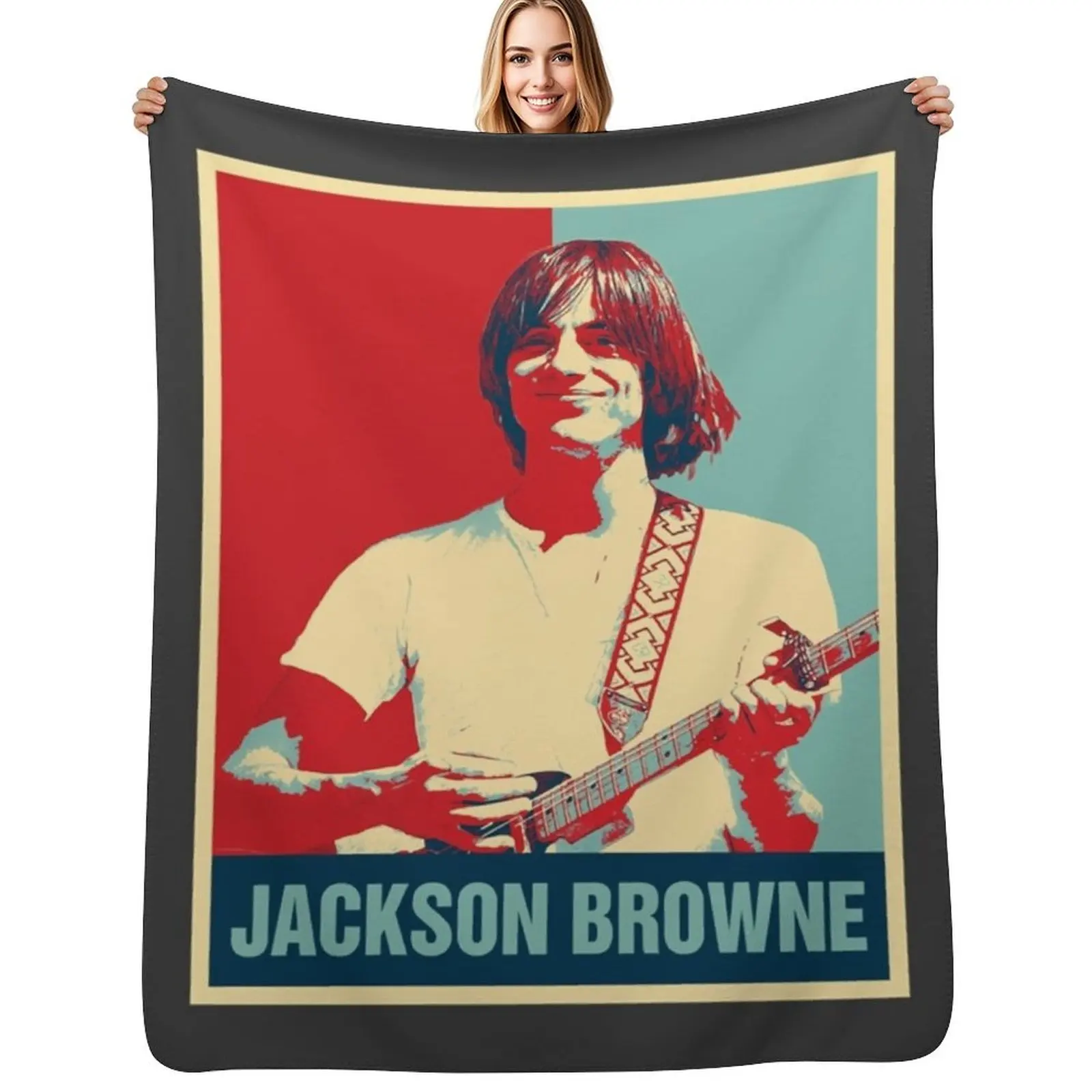 Design Men Best Legend Jackson Singer Anime Gift For Browne Show Throw Blanket Sofas Soft Big Hairys Blankets