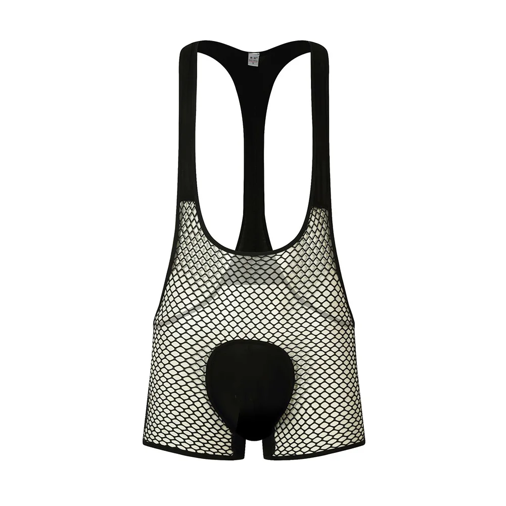 

Men Fishnet Bodysuits Briefs Exotic See Through Sissy Sheer OnePiece Nightwear Mesh Novelty Costumes Wetlook Jumpsuits Leotard